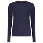 Norway 1963 Blu Viscose Donna Maglia