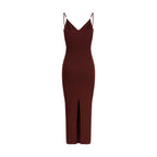 Versace Bordeaux Viscose Casual Dress